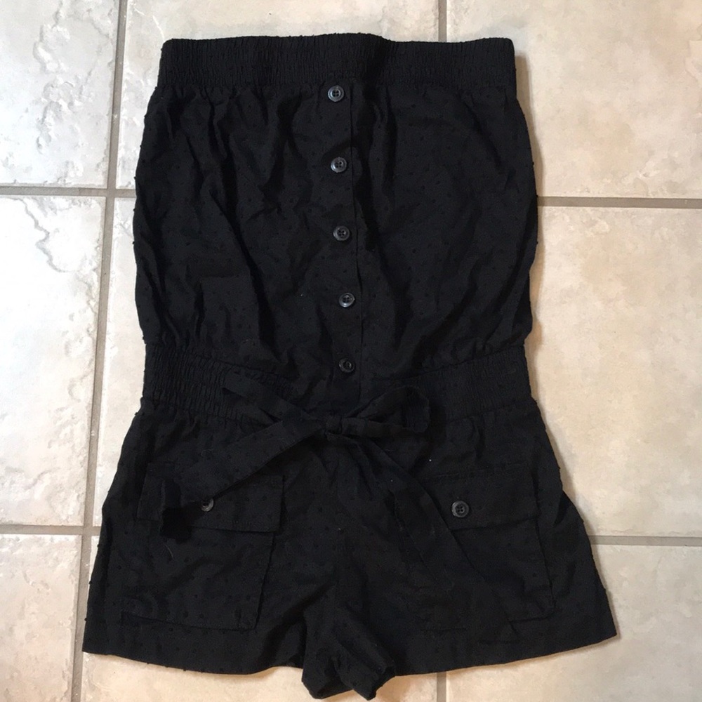 Black swim cover up